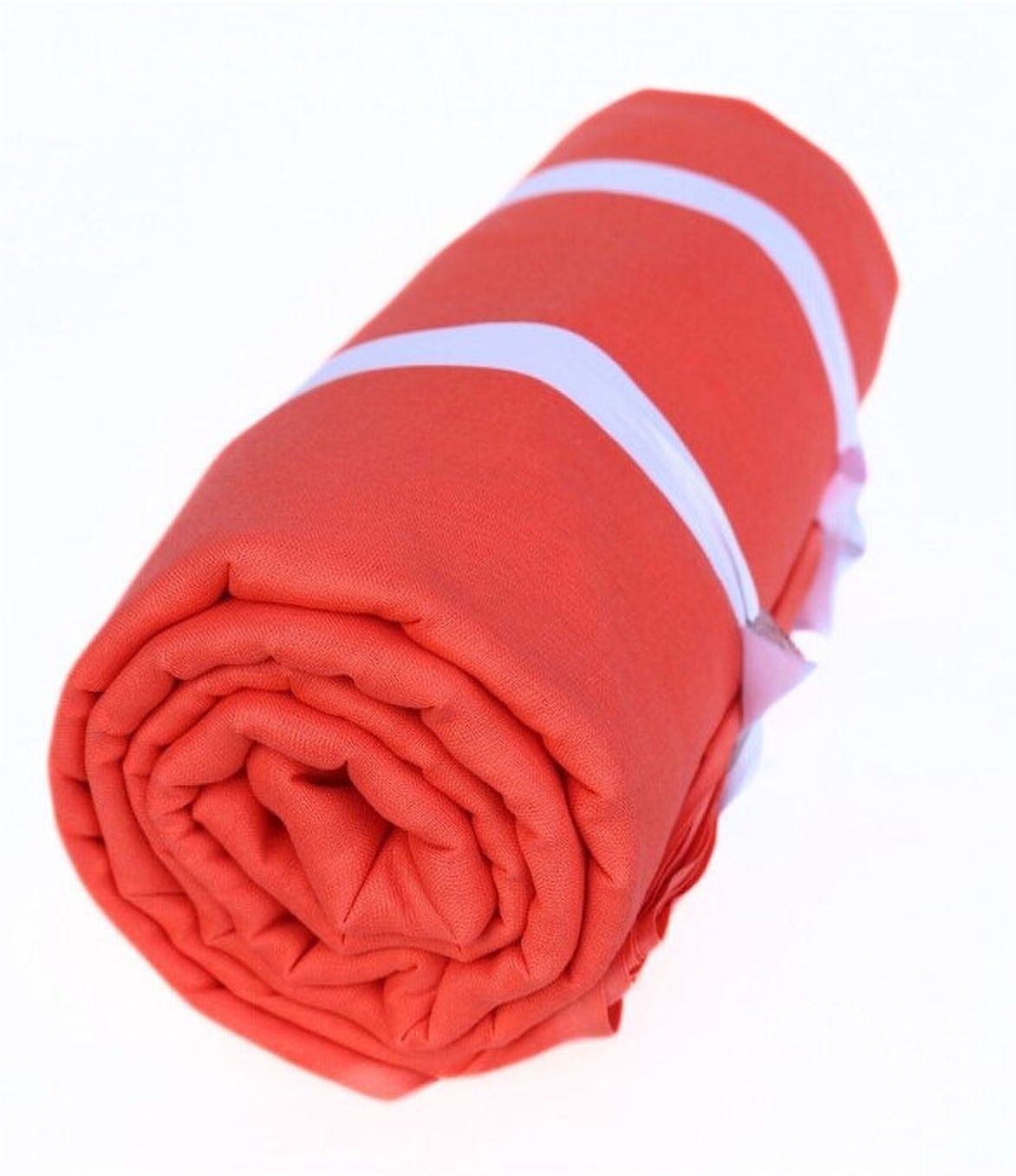 CHARKHI 5 Meter Peach Punjabi Turban Dastar for Men FullVoile Solid Pagri-image-28