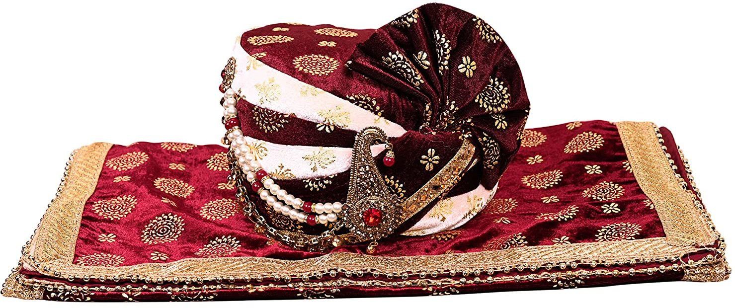 RAM MURTI ENTERPRISES Self Design Pagri-image-37