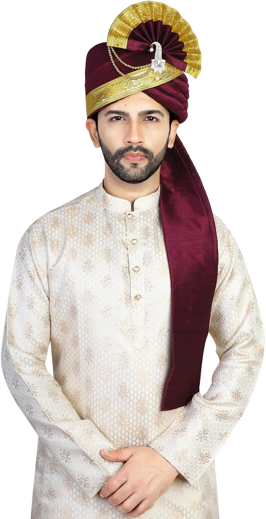 PRIYAKANT SAFAWALA Solid Pagri-picture-18
