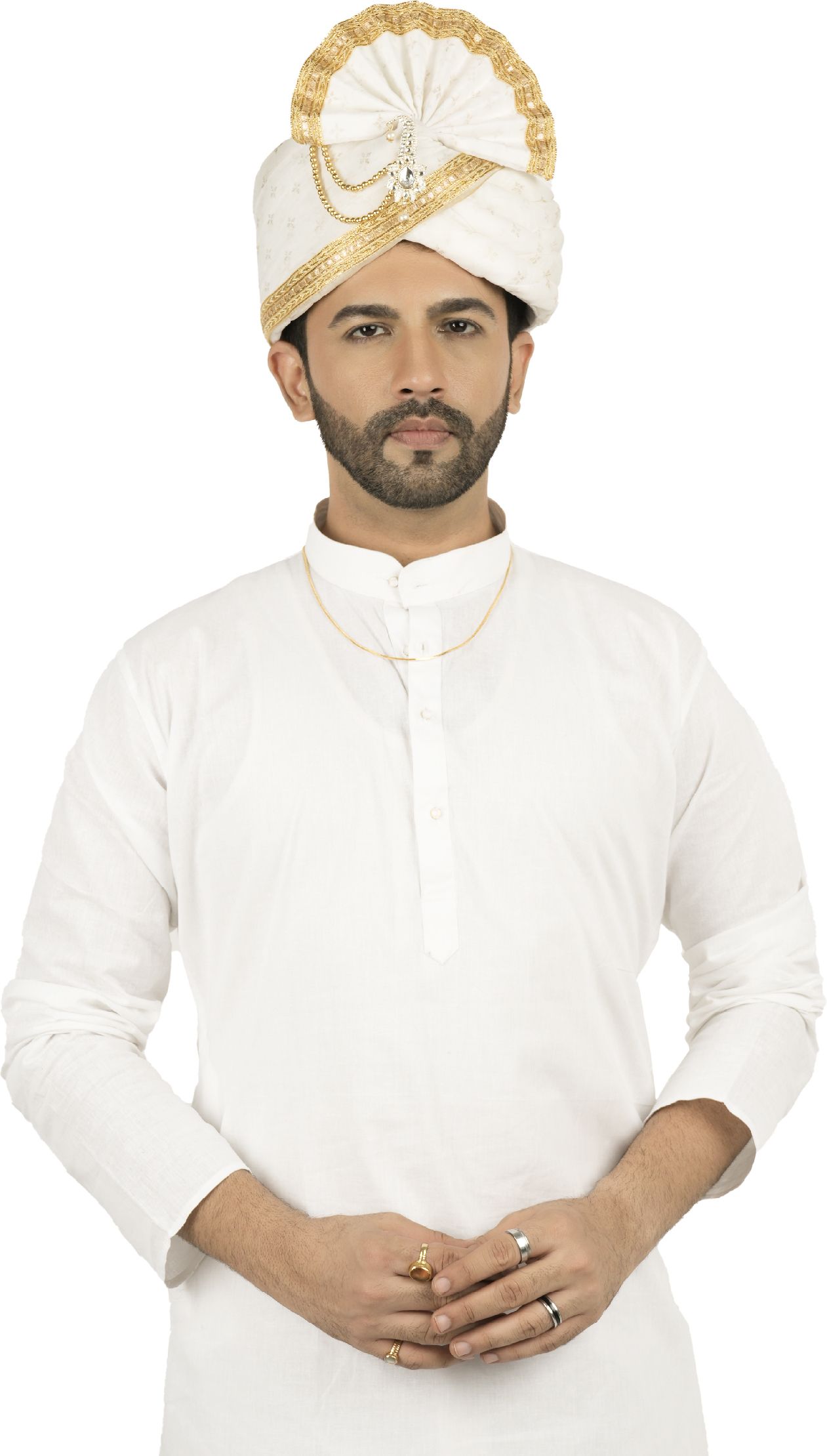 PRIYAKANT SAFAWALA Solid Pagri-picture-24