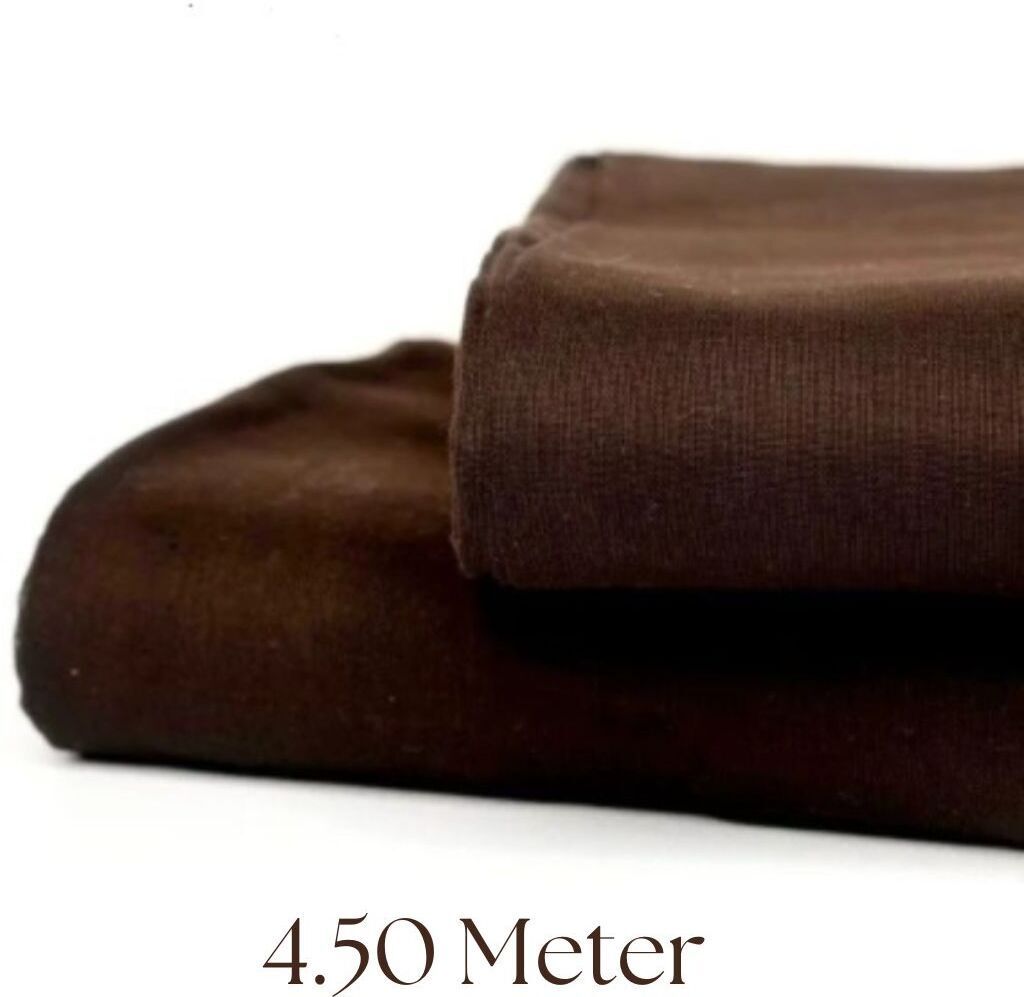 SARDAR EXCLUSIVE 4.50 Coke Brown Medium Weight Soft Rubia Voile Pure Cotton Sikh Turban Pagri Solid Pagri-image-18