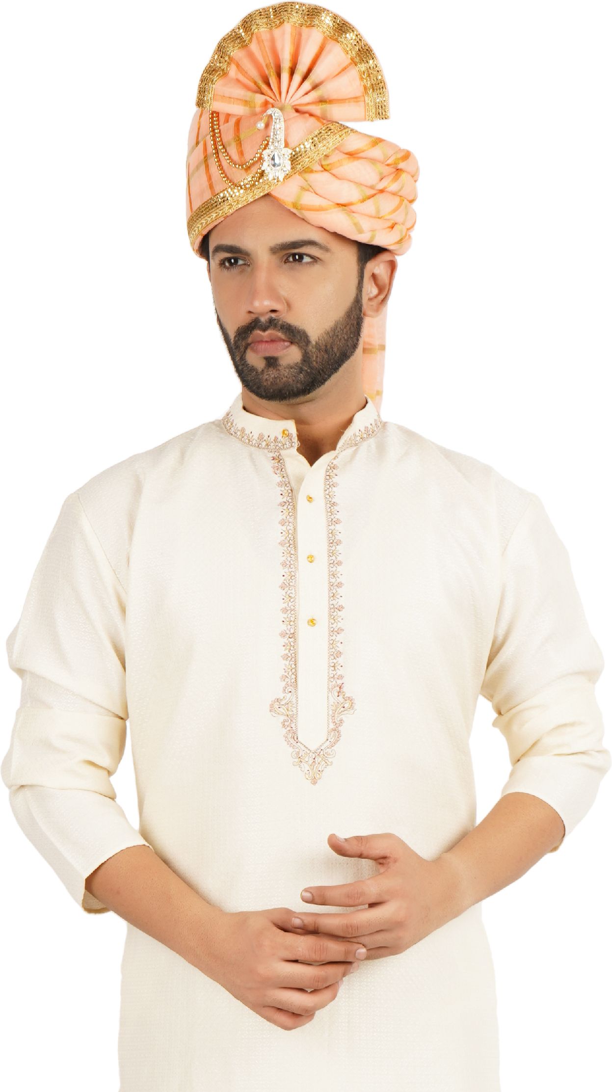 PRIYAKANT SAFAWALA Solid Pagri-picture-44