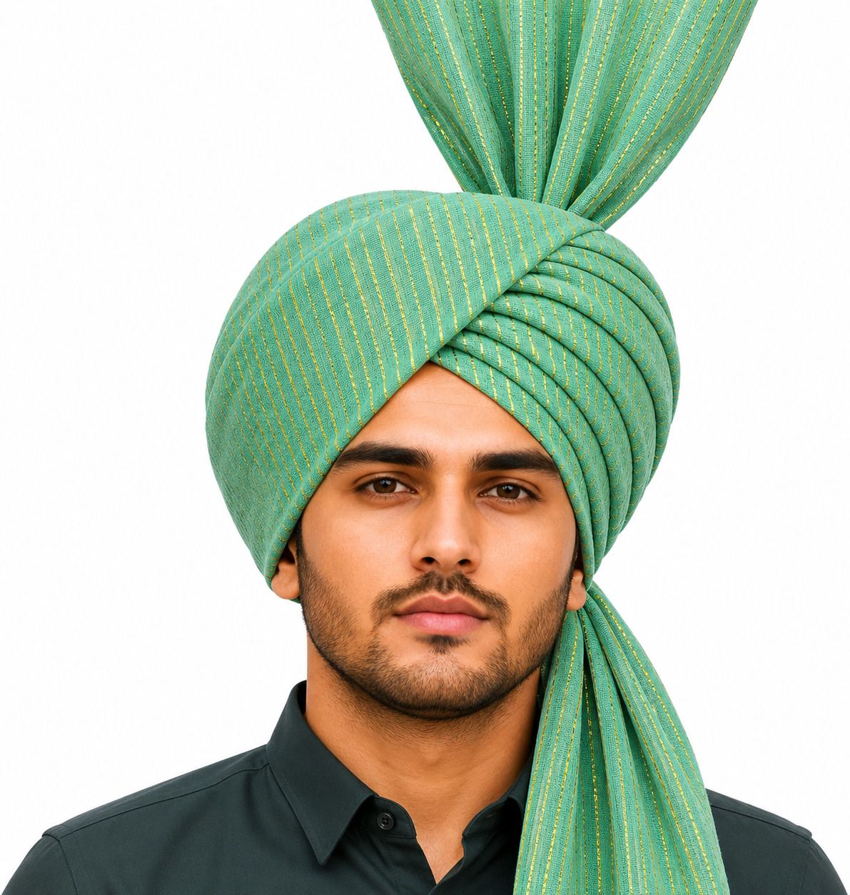 Imama Sharif Striped Pagri-image-14