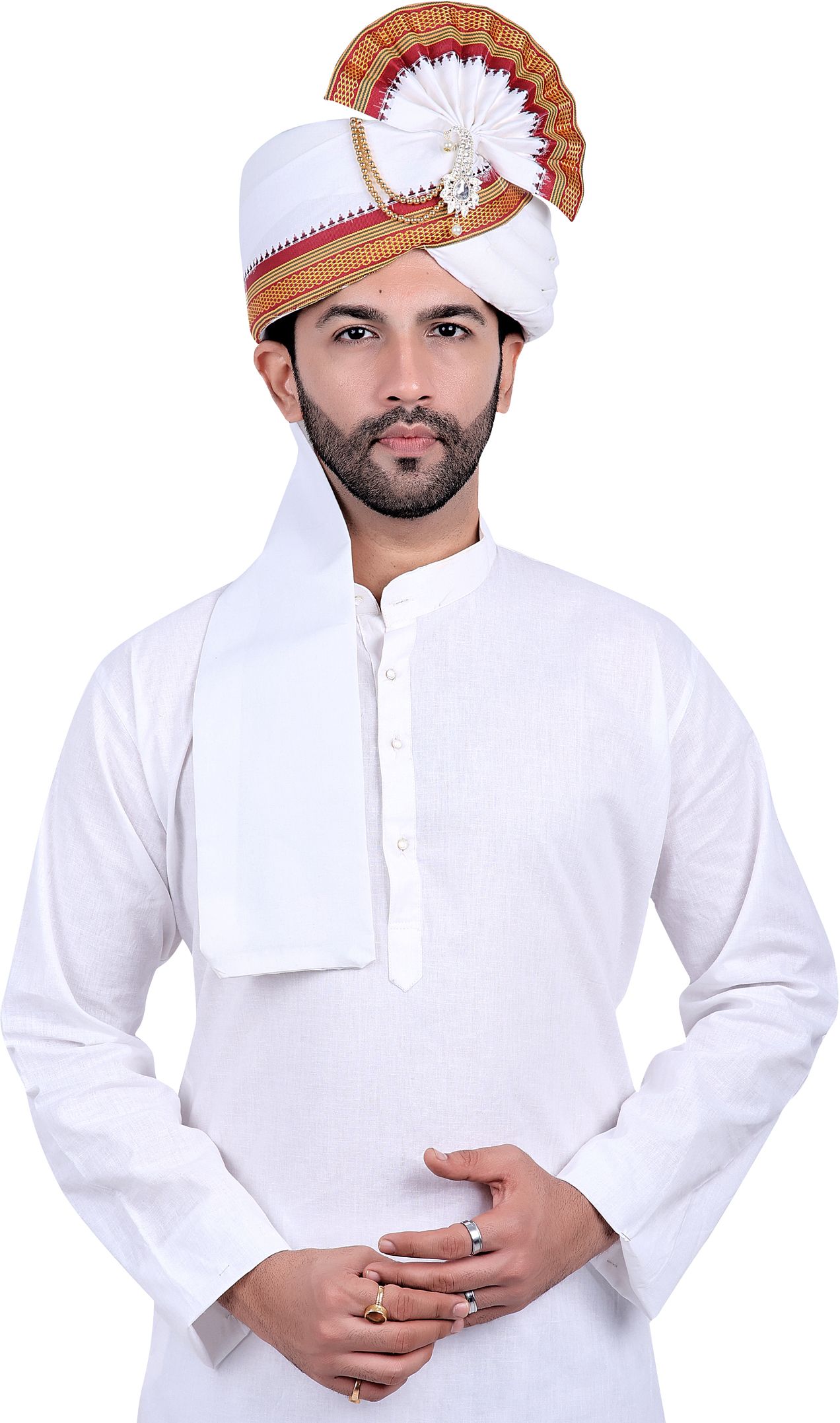 PRIYAKANT SAFAWALA Solid Pagri-picture-28