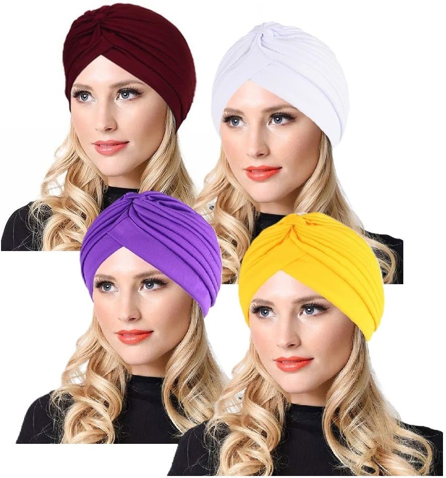 Run India Solid Head Wraps