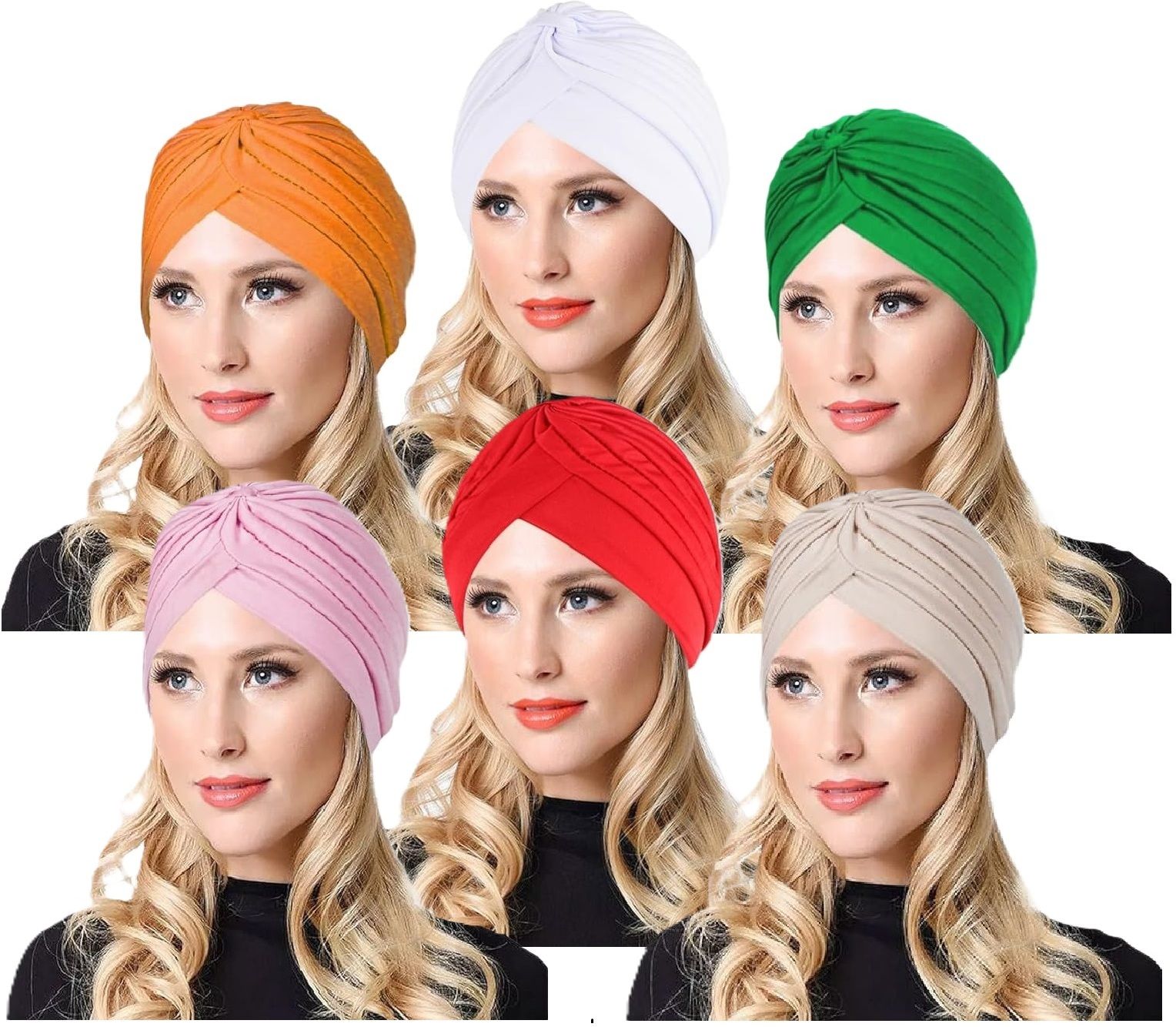 Run India Solid Head Wraps