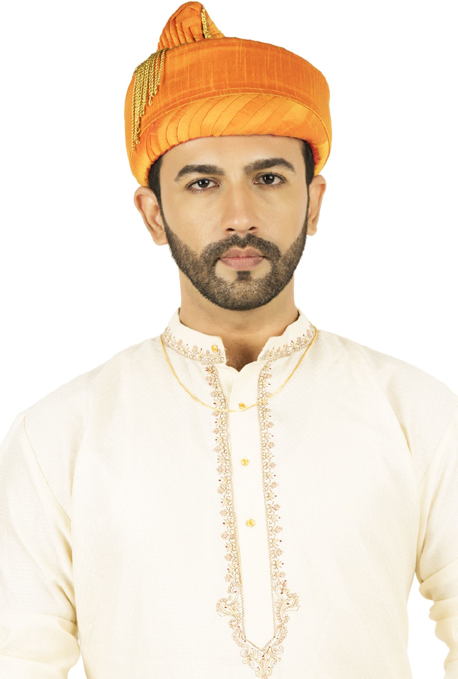PRIYAKANT SAFAWALA Solid Pagri-image-32