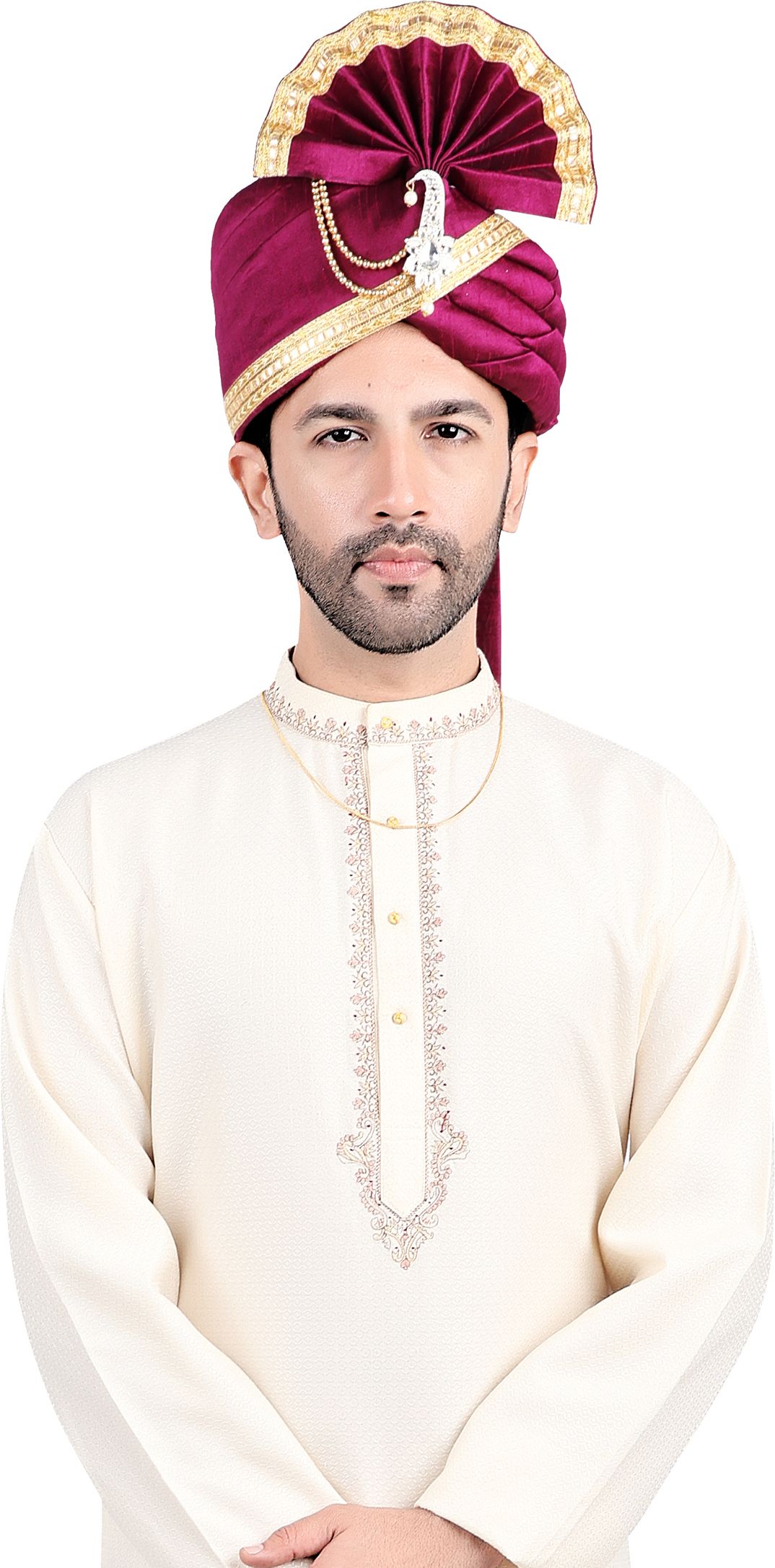 PRIYAKANT SAFAWALA Solid Pagri-picture-18