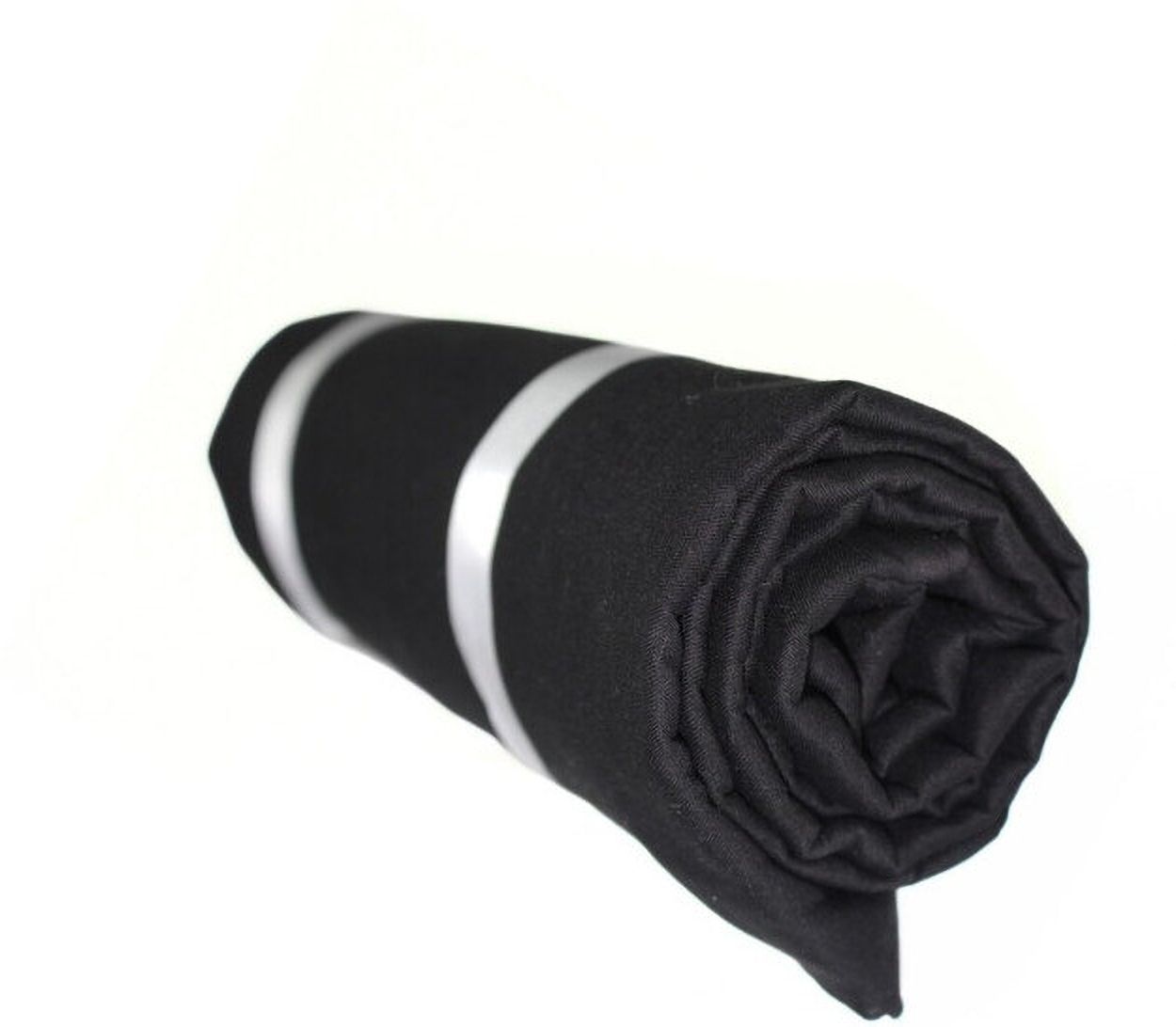 CHARKHI 8 Meter Black Full Voile Turban for Men Sikh/Punjabi Pagg Solid Pagri-image-14