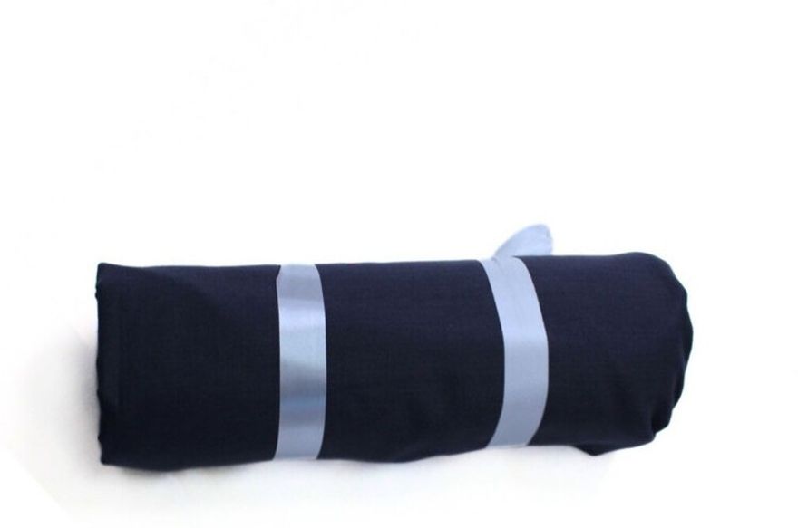 CHARKHI Midnight Blue 7 Meter FullVoile Turban for Men Unstich Solid Pagri-image-34