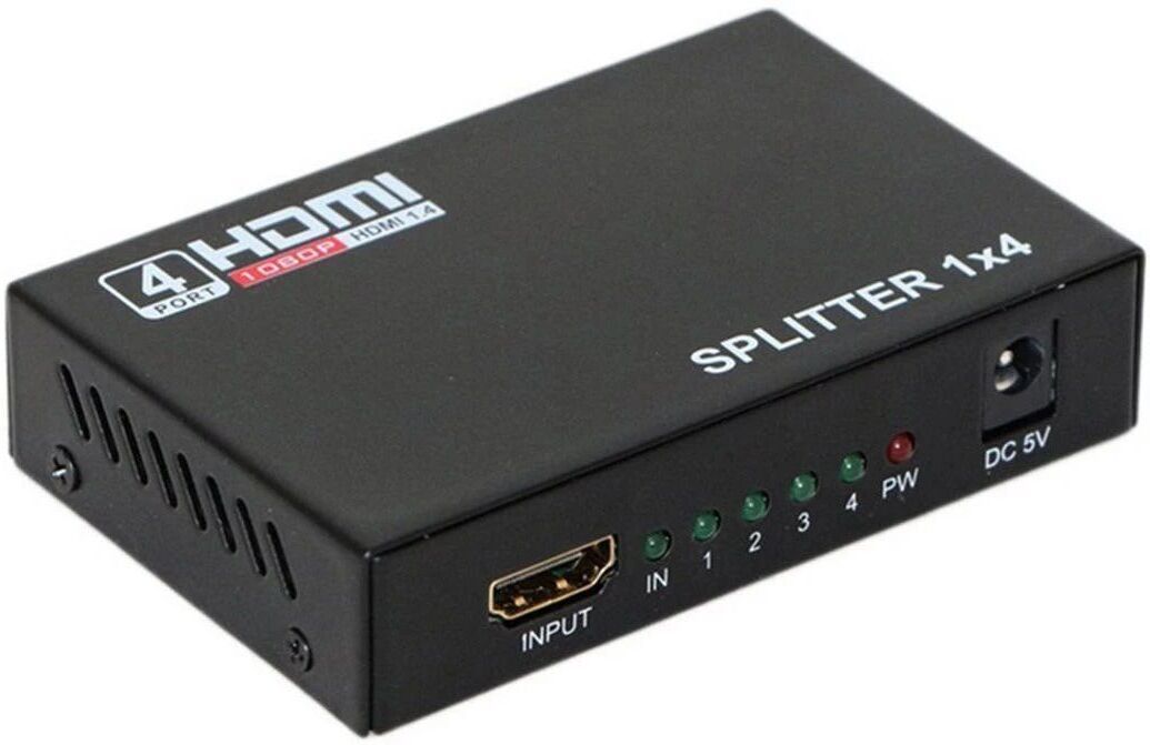 Akwor TV-out Cable HDMI Splitter 1 IN 4 OUT Full HD 1080P Support 3D v1.4-image-35