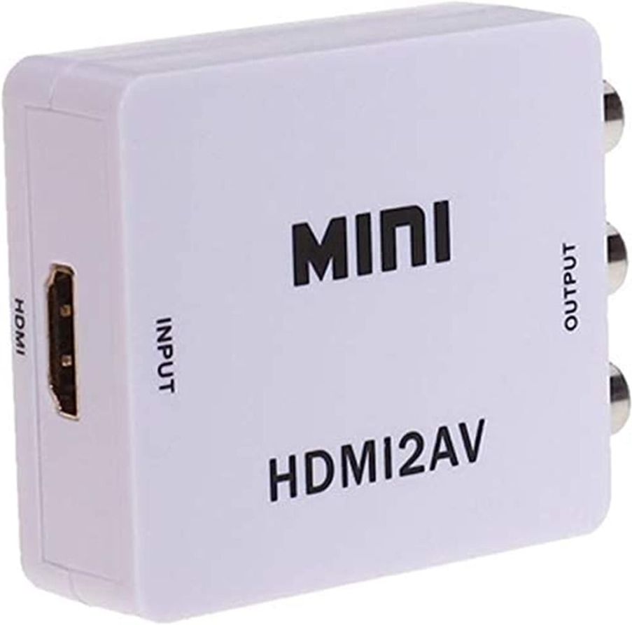 NeroEdge TV-out Cable MINI HDMI2AV HD HDMI to 3RCA CVBS Video Converter-image-19