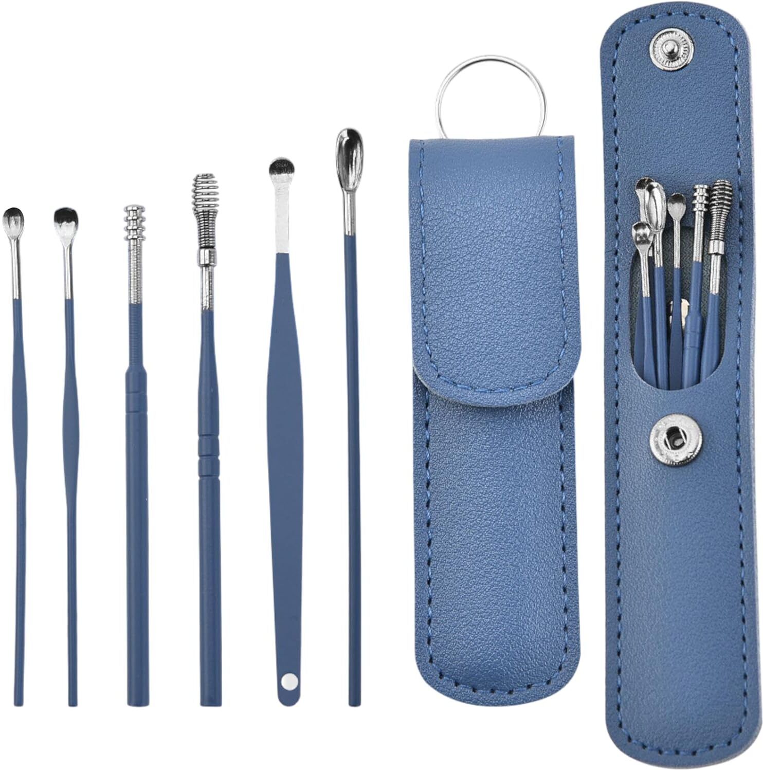 avalent Ear Wax Cleaner & Removal Tool Kit | Deep Cleaning Spiral Tools with Storage Bag-picture-25