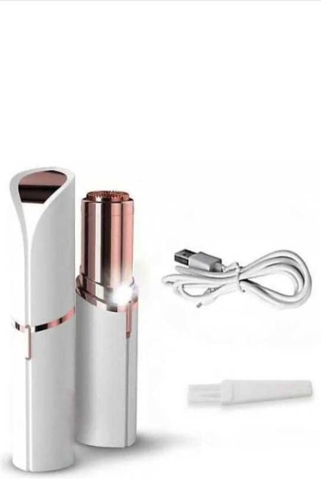 Flawless Painless Hair Remover Machine - Upper Lip, Chin, Eyebrow Trimmer Shaver-image-48