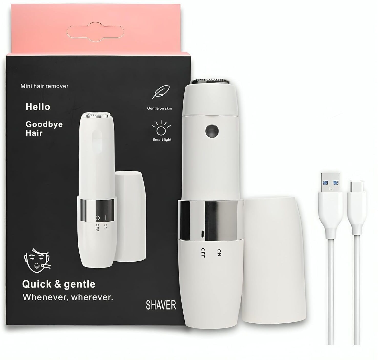 Jiyancreation Gentle & Safe Women’s Facial Trimming Machine Cordless Epilator-image-21