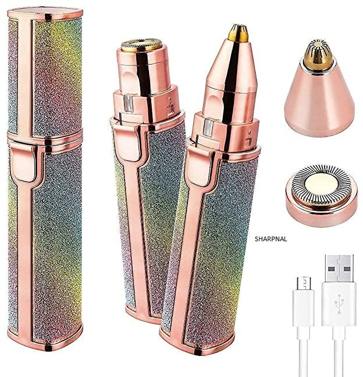 sharpnal Chin Hair Epilator Hair Remover Trimmer for Women, Women-picture-12