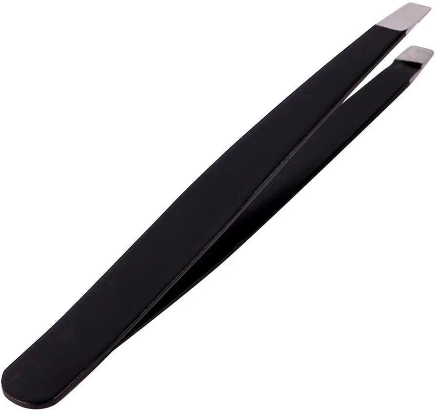 Slant Tip Eyebrow Tweezer for Facial hair Removal for Men and Women