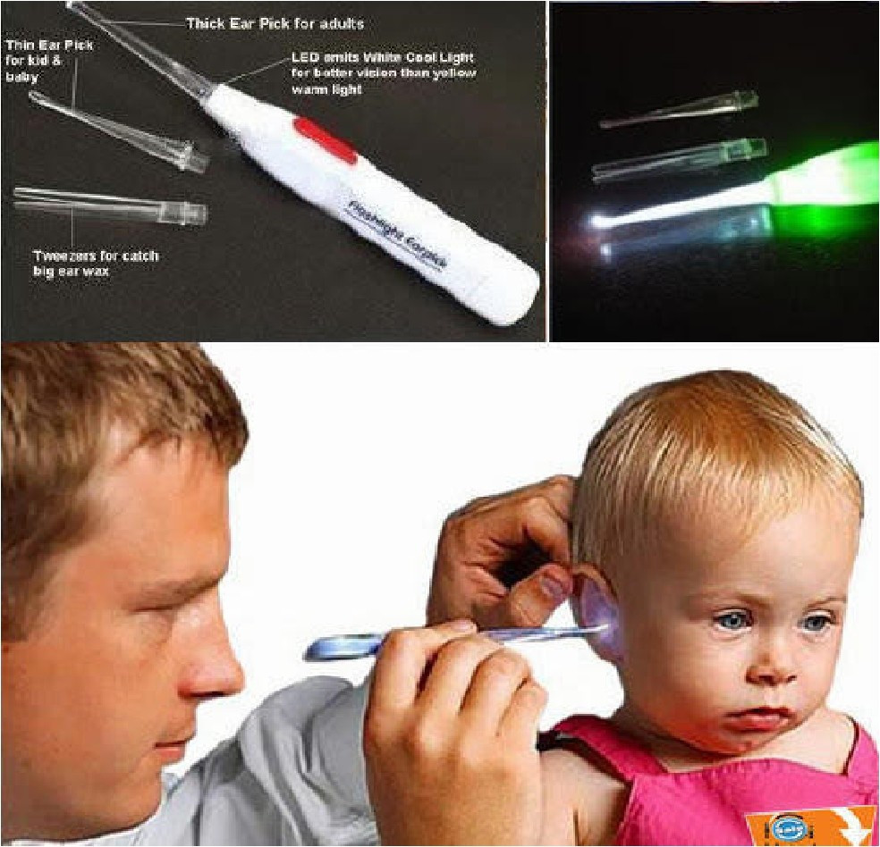 newvent Ear Pick with LED Flashlight Cleaning and Removal Tool image 1