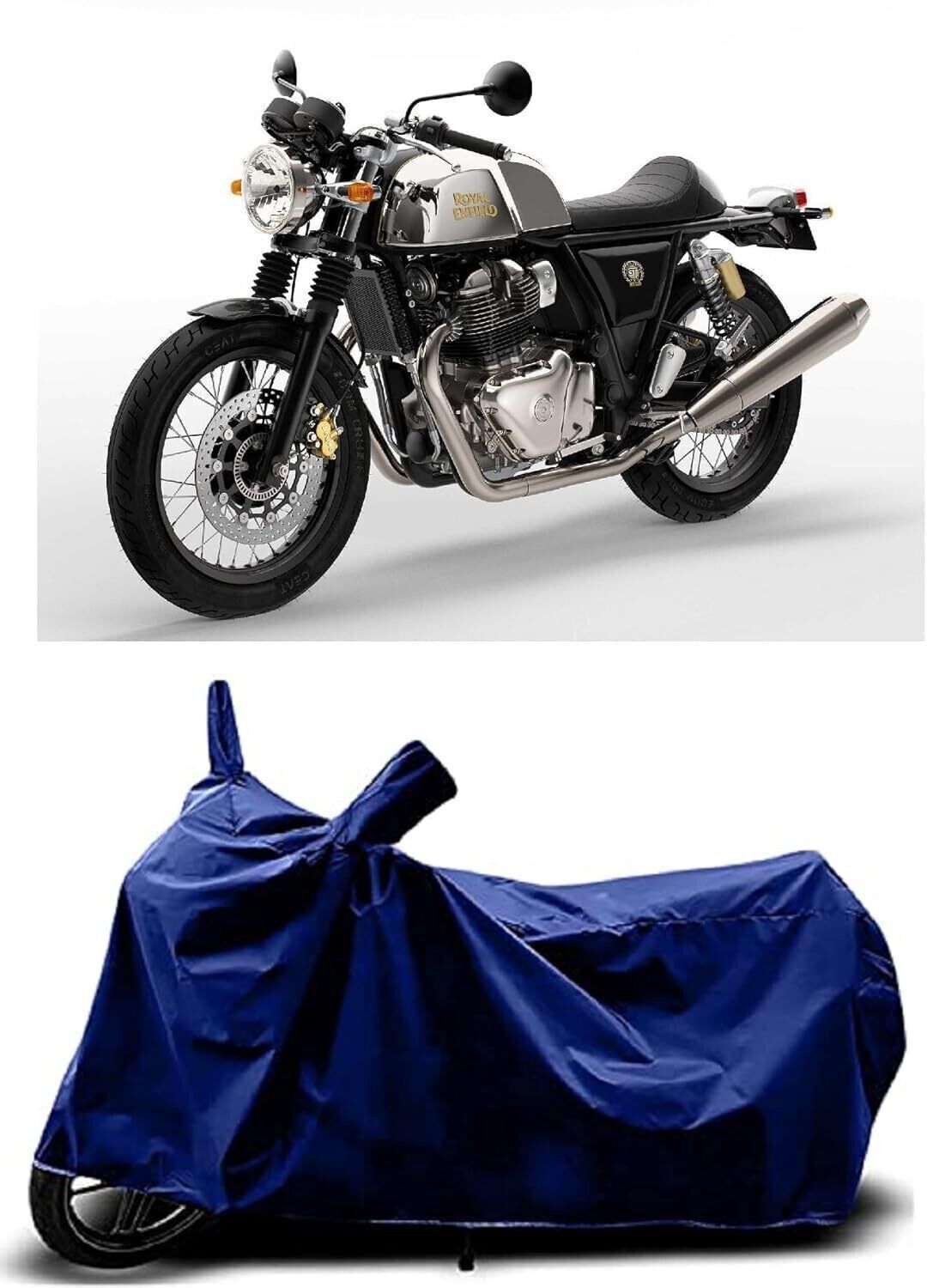 kanisha enterprises Waterproof Two Wheeler Cover for Royal Enfield-picture-27