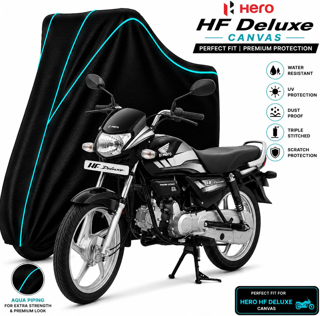 Waterproof Two Wheeler Cover for Hero-image-49