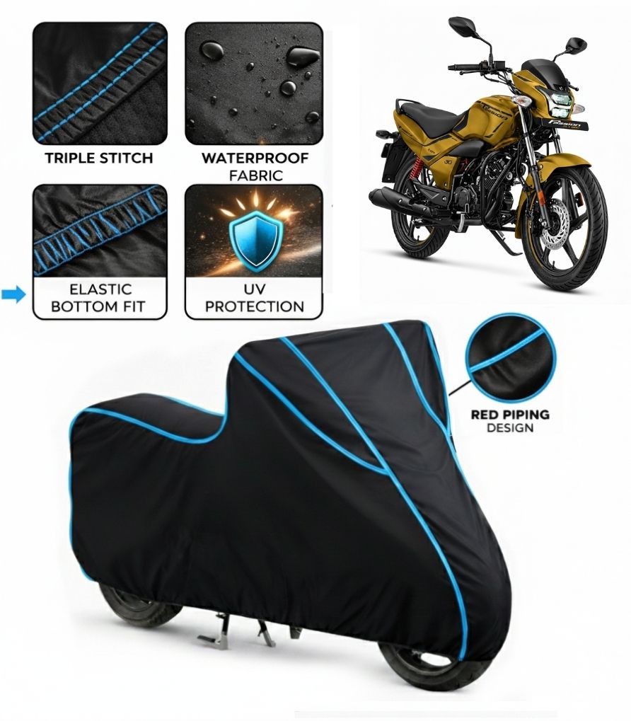hwsxqae Waterproof Two Wheeler Cover for Hero-picture-11