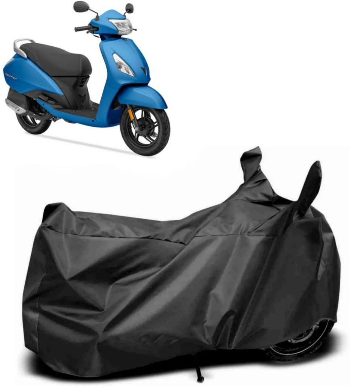 ma collections Waterproof Two Wheeler Cover for TVS-picture-25