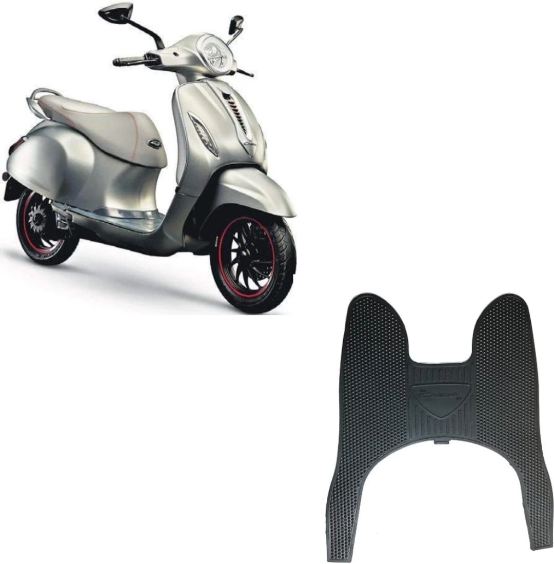 Washable Floor Mat/Foot Mat for ELECTRIC BAJAJ CHETAK EV Bajaj Chetak Two Wheeler Mat