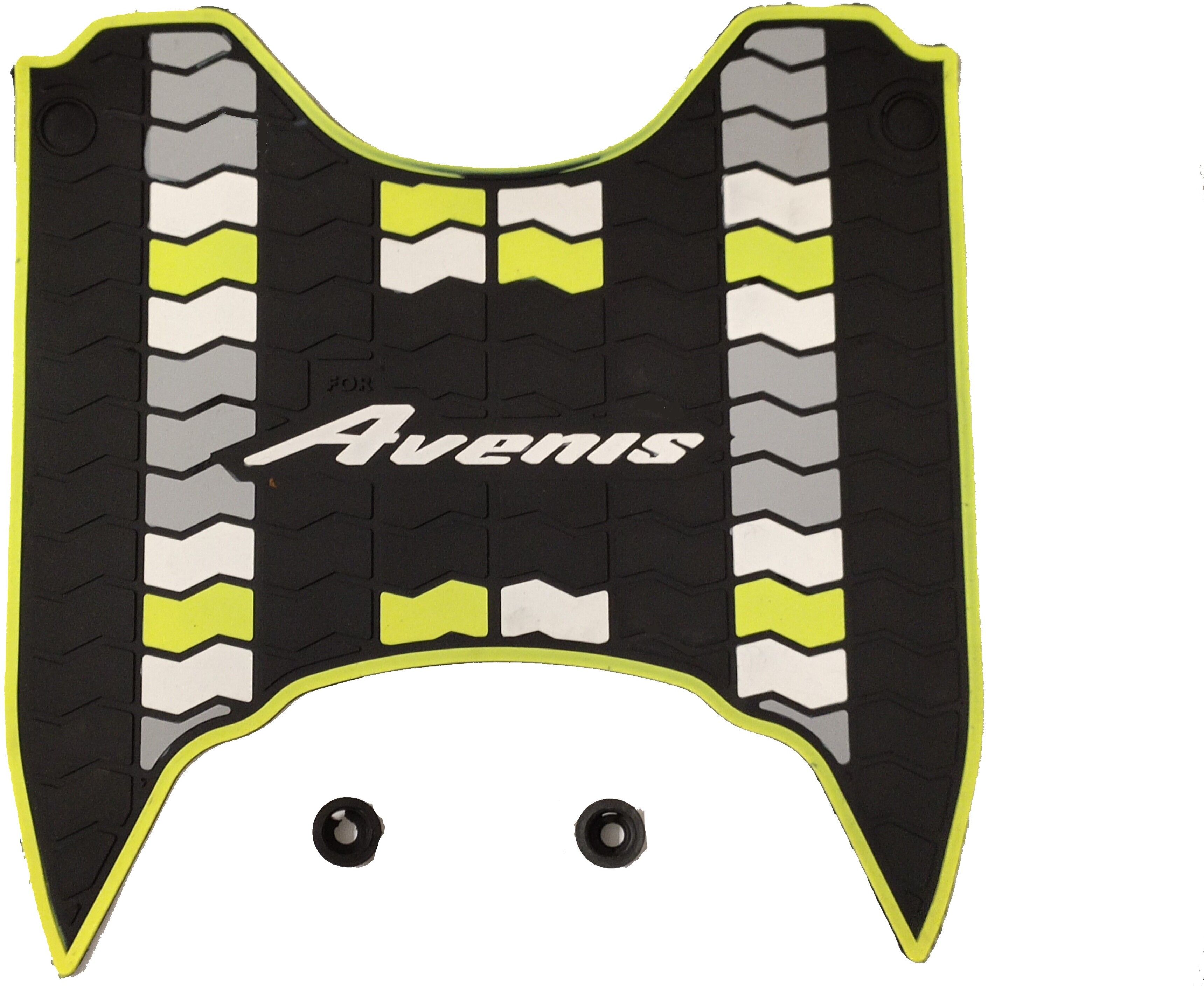 digital craft AVENIS 125 Anti Skid Multicolor Washable Foot Mat Suzuki Two Wheeler Mat-picture-1