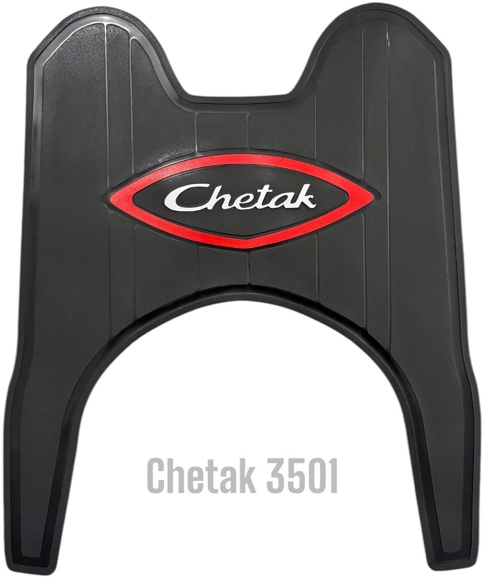 Anti Skid Two Wheeler 3DScooty Floor Mat Compatible with 2025 3501 Bajaj Chetak Two Wheeler Mat