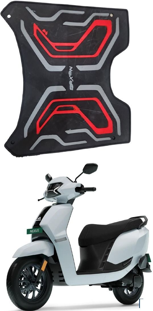 glam grab High Quality Color Foot Mat For Nexus Ampere Universal For Bike Two Wheeler Mat-picture-12