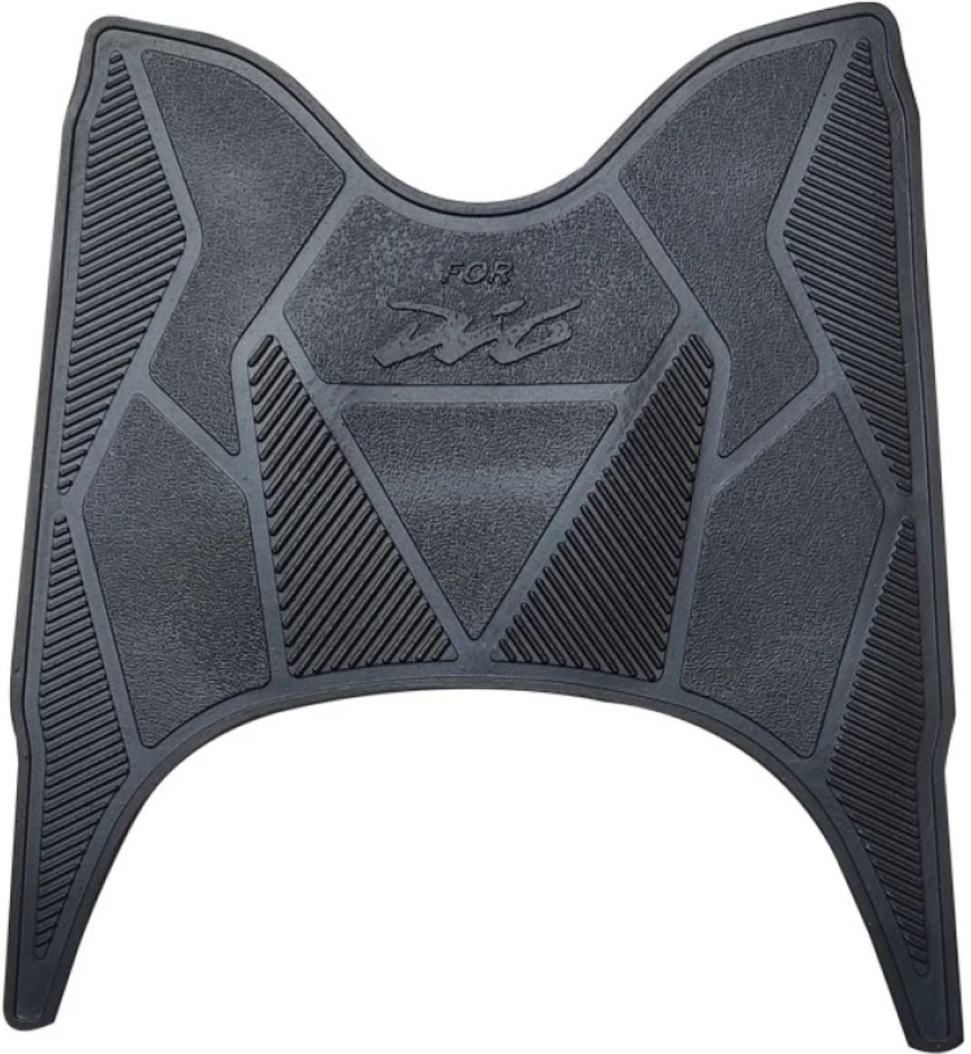 Washable Black Rubber Floor Mat/Foot Mat for HONDA DIO BS-6 Honda Dio Two Wheeler Mat