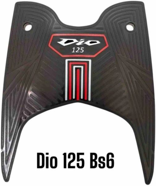 Anti Skid Foot Mat Floor MAT Compatible with Dio 125__01 Honda Dio Two Wheeler Mat-image-14