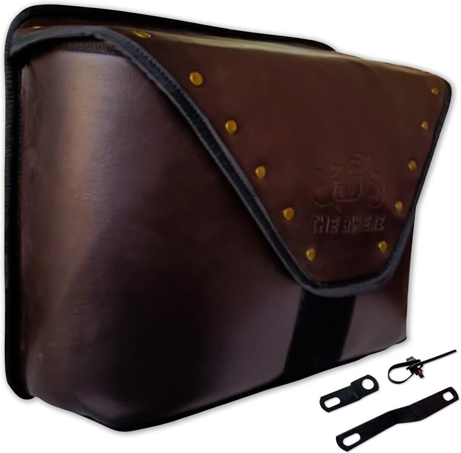 the bikerz One-side Black, Brown Leatherette Motorbike Saddlebag-picture-20