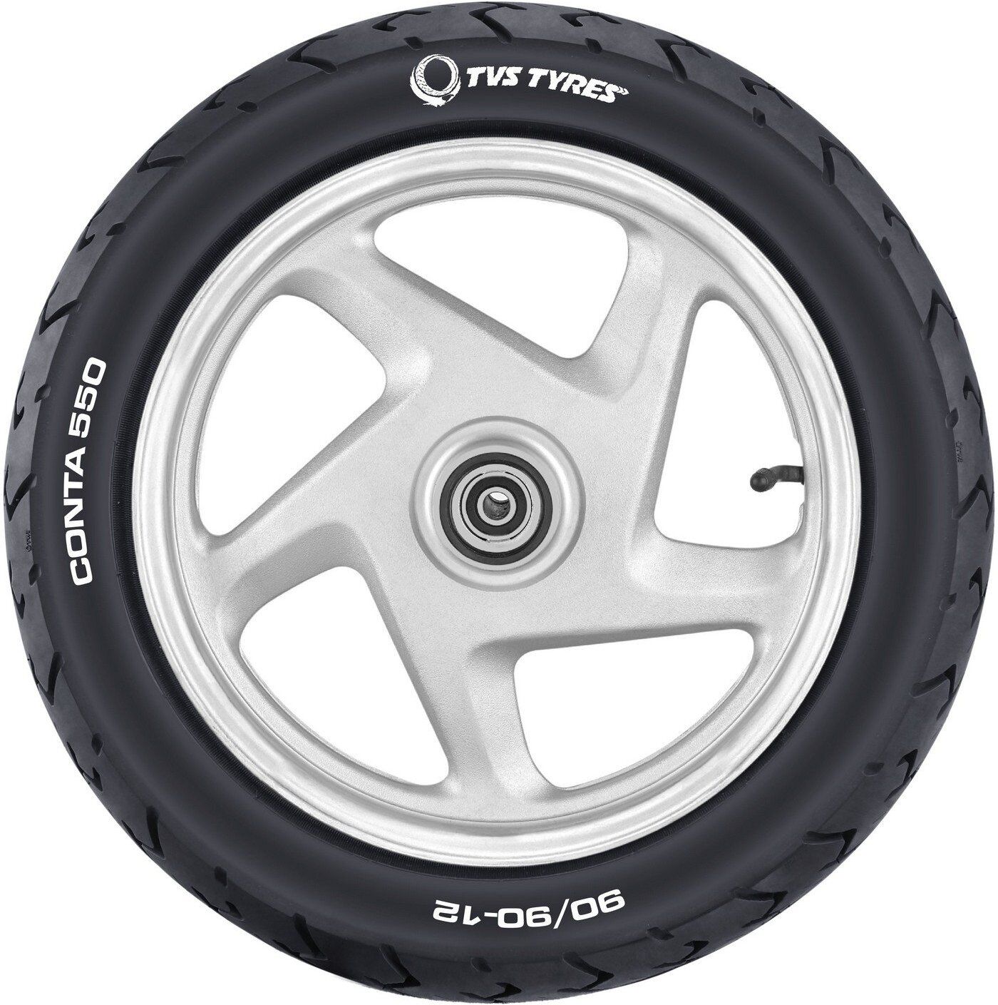 Tyres Conta 550 90/90-12 54J Tube-Type scooter Tyre 90/90-12 54J Front & Rear Two Wheeler Tyre-image-45