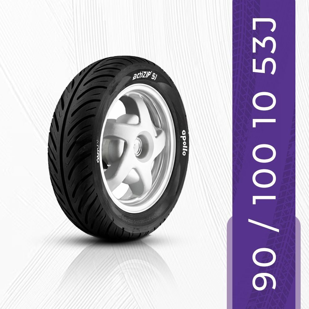 90/100-10 53J ACTIZIP S1 90/100-10 Front & Rear Two Wheeler Tyre-image-19