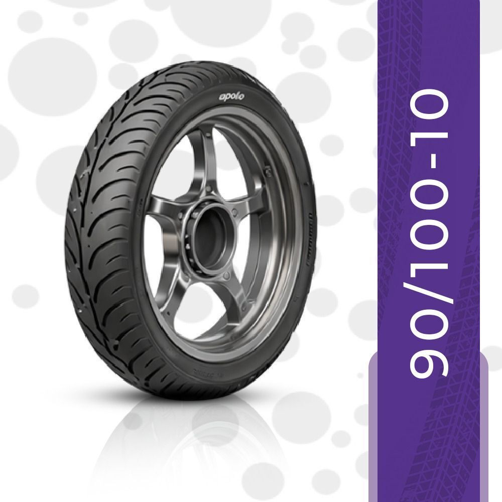90/100-10 ACTIZIP AZ S2 01 90/100-10 Front & Rear Two Wheeler Tyre-image-26