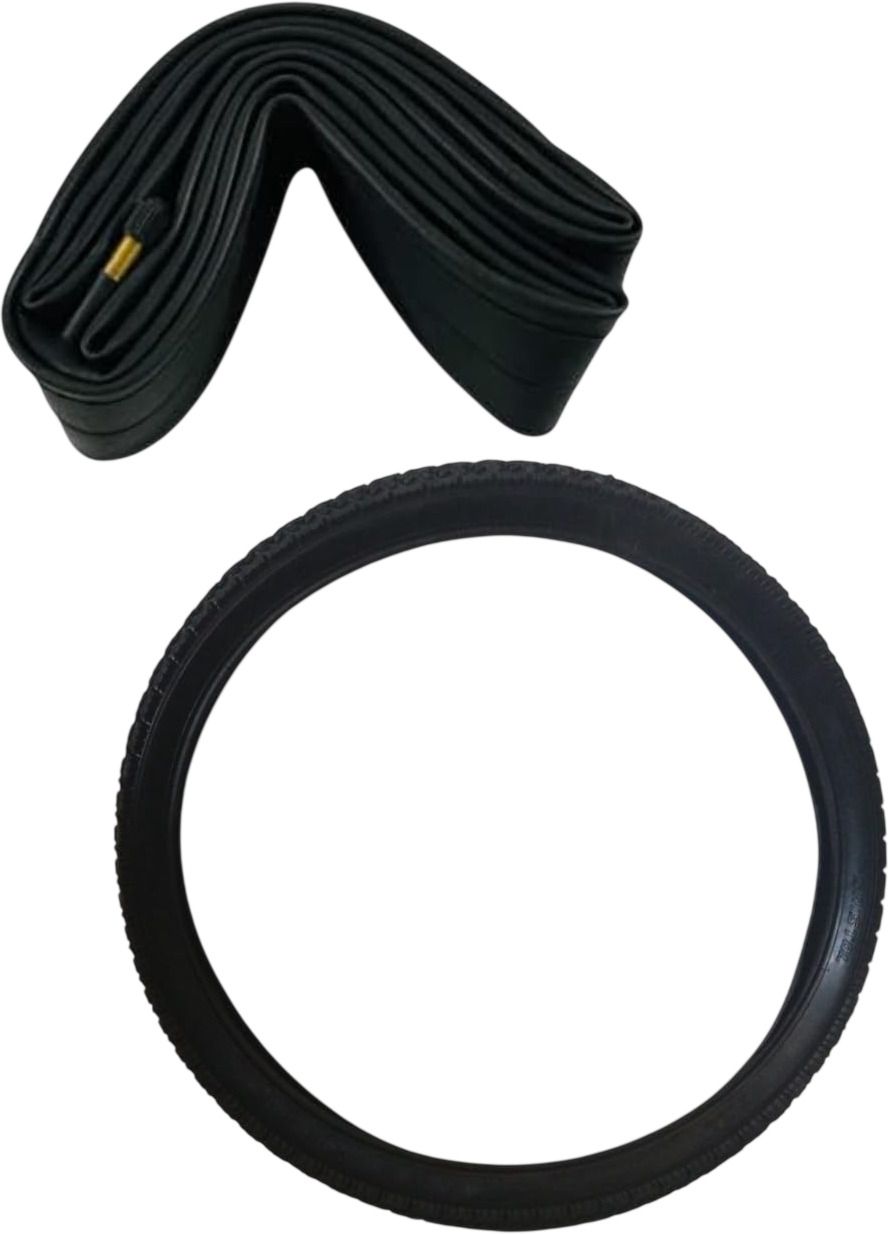 najif Bicycle Tyre Tube 26x2.35/2.40 with Long Valve, Universal Fit Ranger For 26x2.35, 26x2.40-picture-0