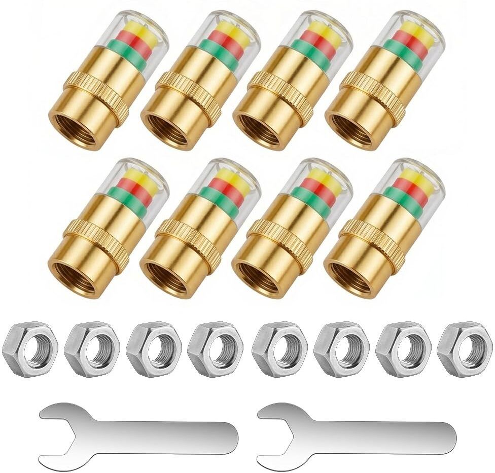 Copper Tyre Valve Cap for Car-image-24