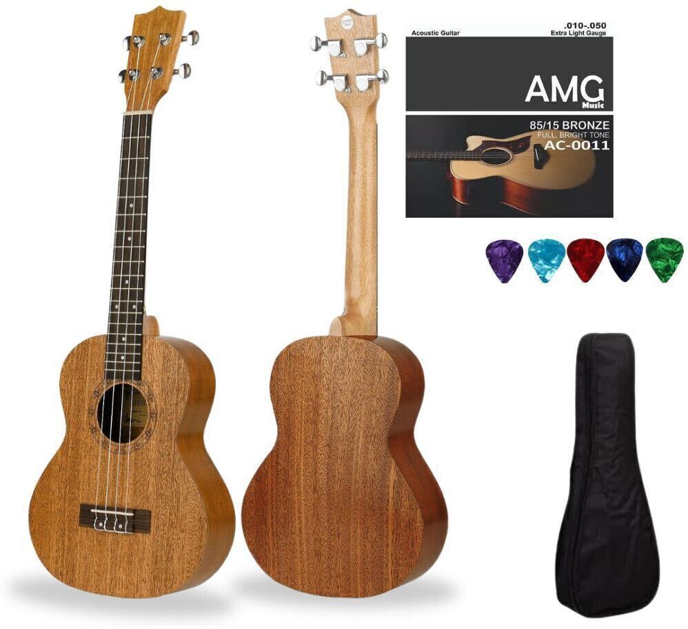 26 inch Ukulele Tenor Ukulele with Bag &Picks,Ukulele for Beginners Professional Tenor Ukulele-image-13