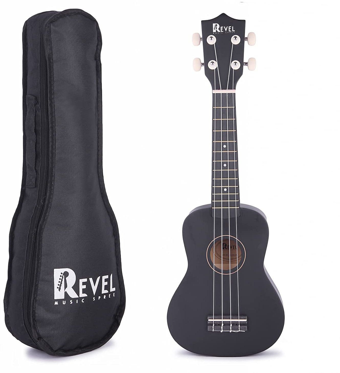RVL-UK21-BK Soprano Ukulele