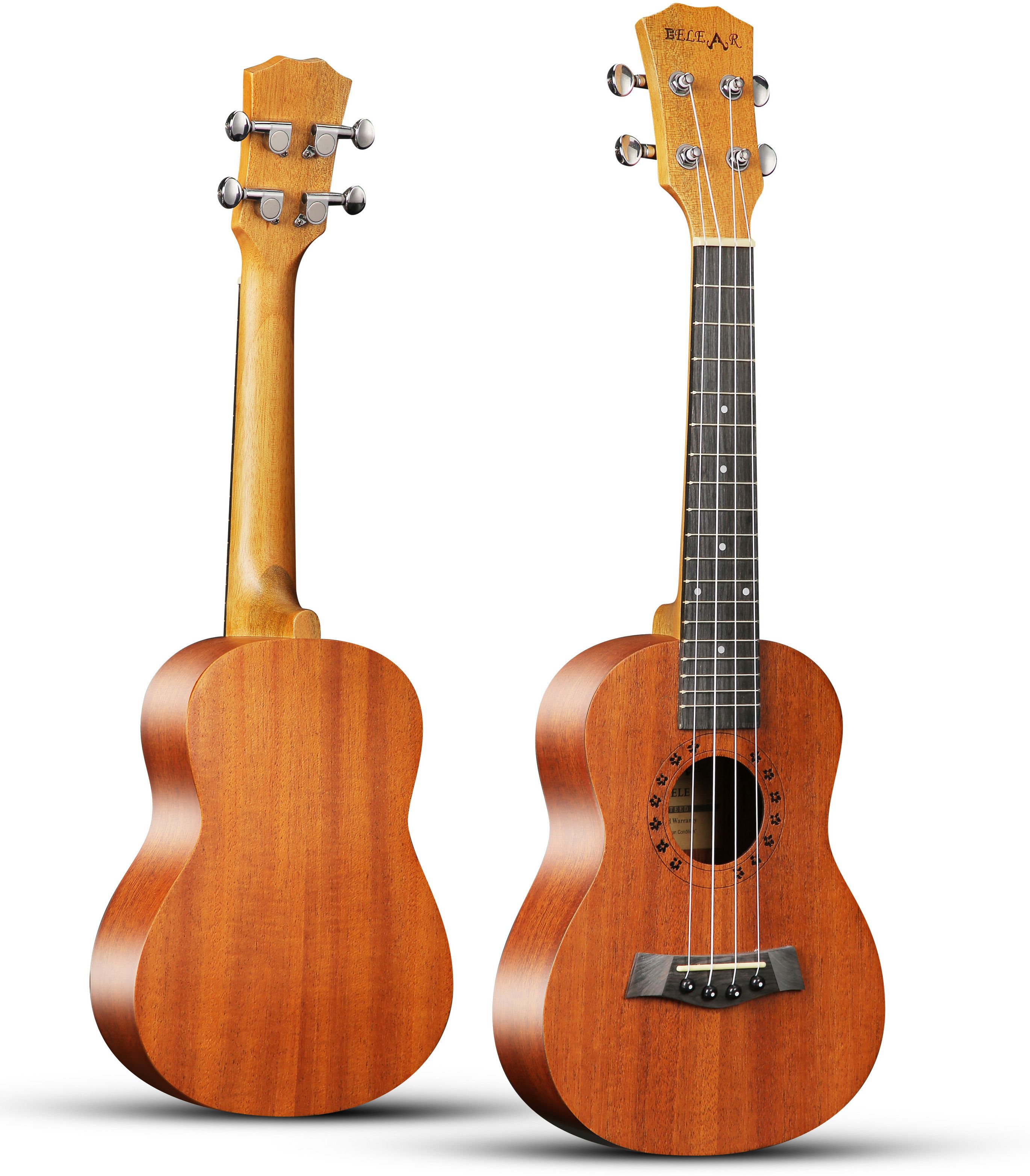 EN-30 26 Inch Mahogany Wood Tenor Ukulele-image-26