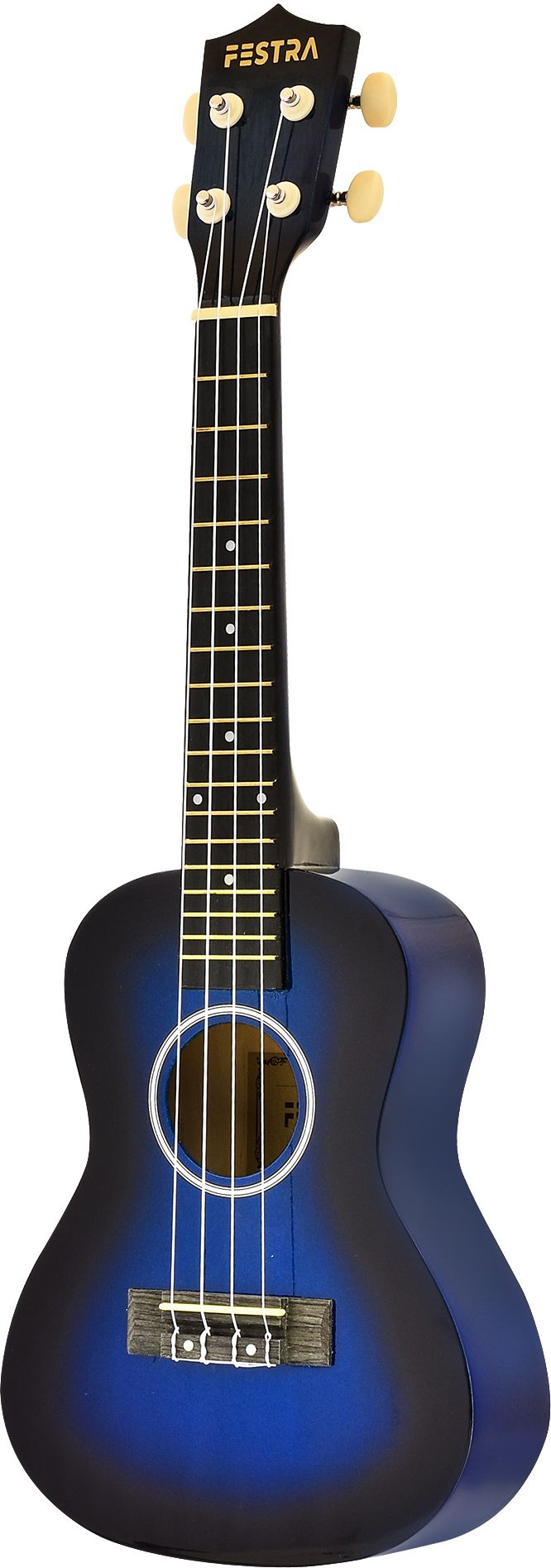 blueberry UK-40-BLUEBURST Concert (24 Inch) Aquila String | Body Sapele and Mahogany Concert Ukulele-picture-17