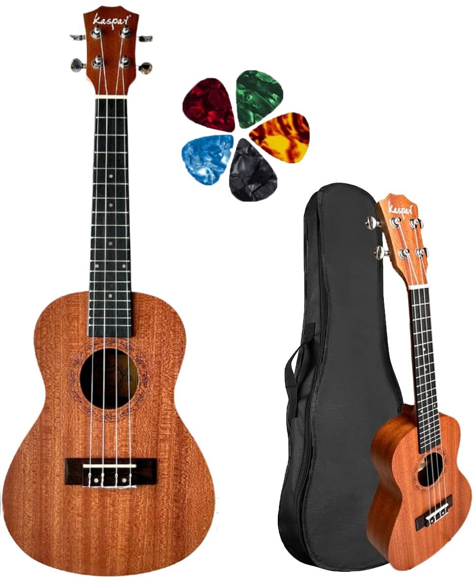 26 inch Tenor Premium Semi Acoustic Ukulele Guitar for Beginner with Ukulele Bag Tenor Ukulele-image-27