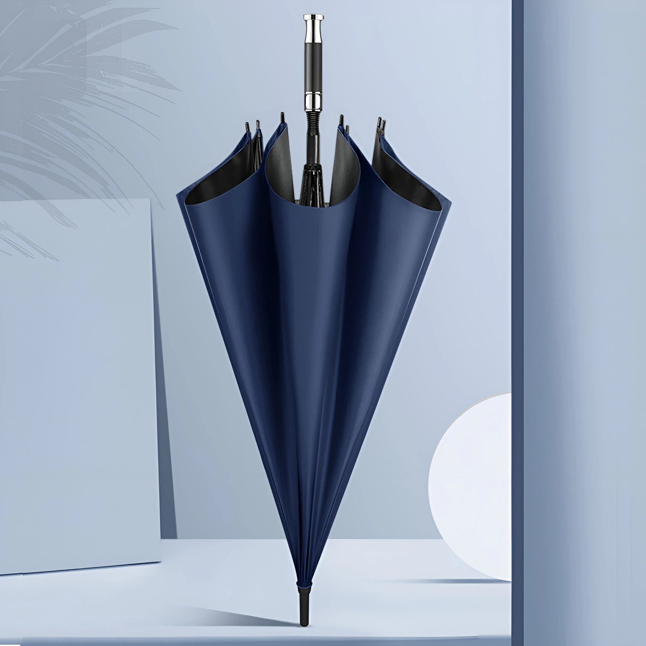 Rolls Royce Double Canopy Umbrella with Cover Travel Waterproof Umbrella Umbrella-image-41