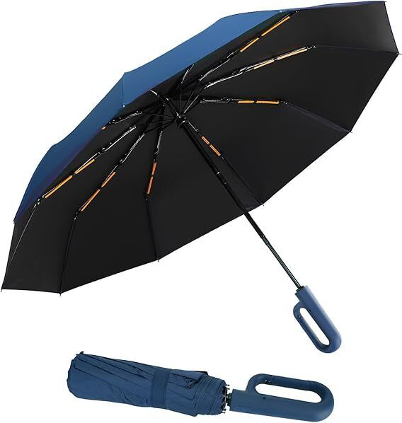 UV Protection Coated 3Fold Umbrella,Auto Open Travel for Men@Women Umbrella-image-6