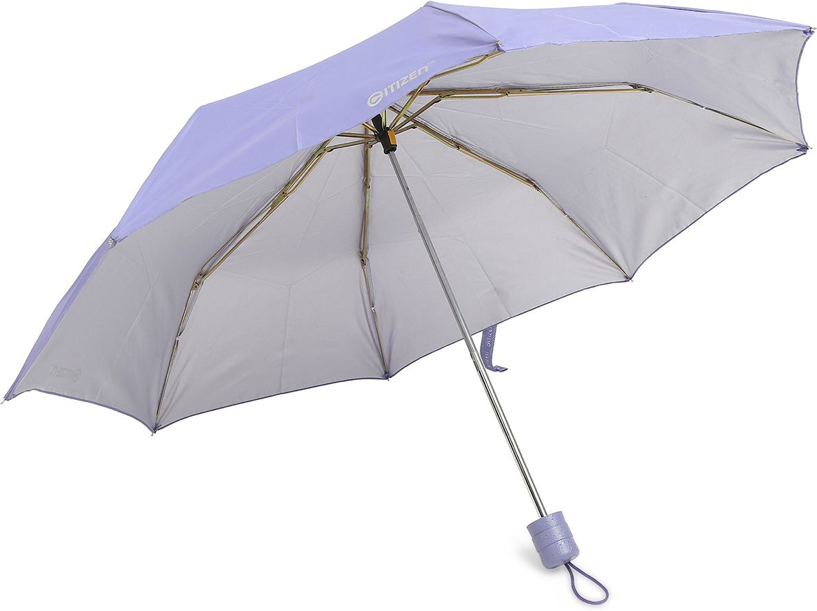 citizen Solid 3 Fold Manual Open 8 Aluminium Ribs UV Coated Windproof Silver Coating Umbrella-picture-10