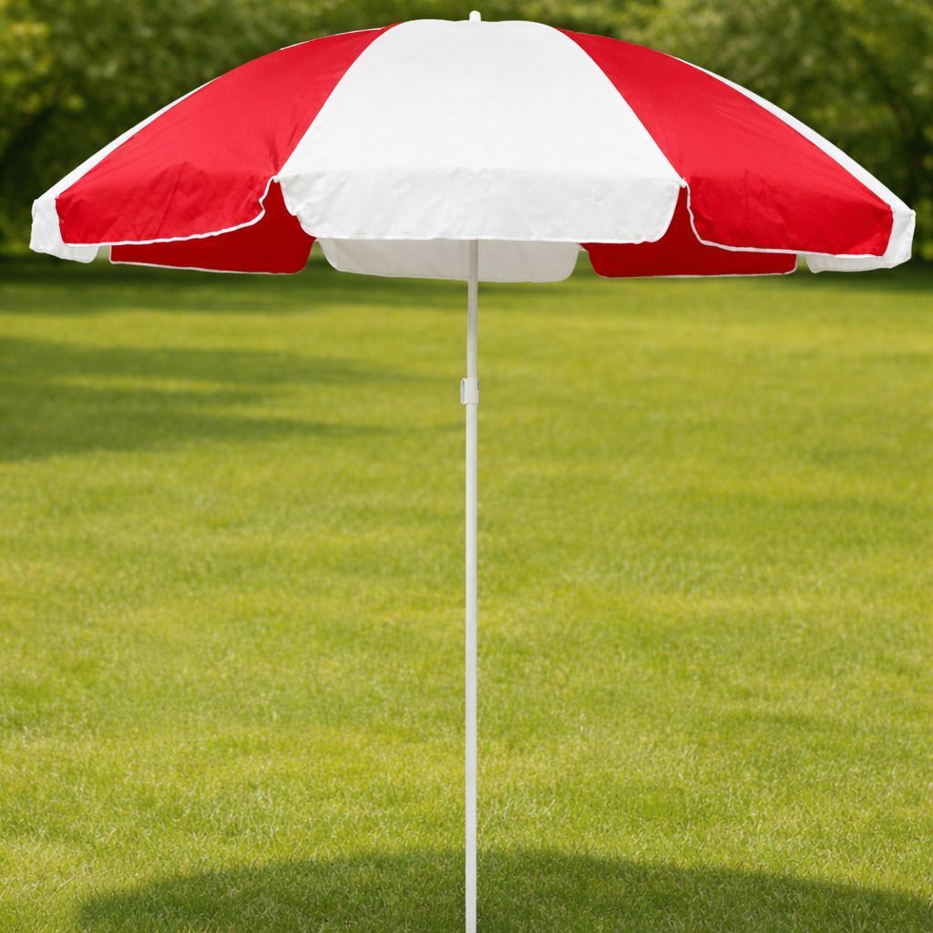 Garden Umbrella Without Stand Outdoor Big Size 7ft Garden S7 Umbrella-image-21