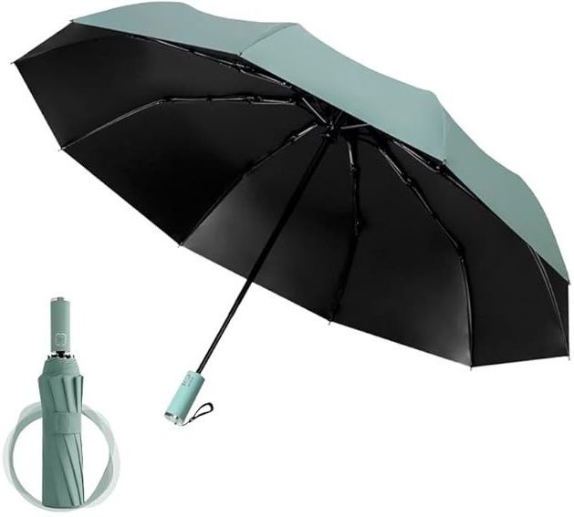 Auto Open and Close 43 Inch Windproof Travel Umbrella Large for People Comfort Umbrella