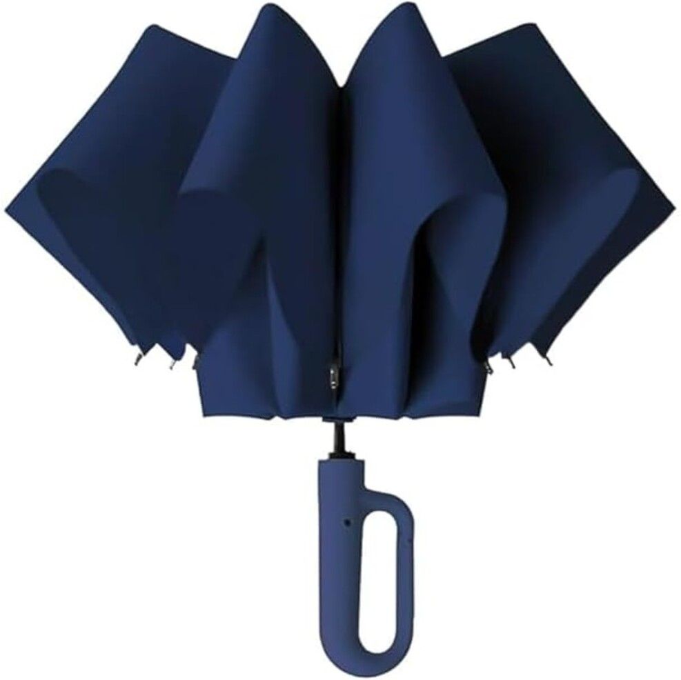 3 fold umbrella reverse opening and closing windproof and rainproof(MULTI COLOR) Umbrella-image-1
