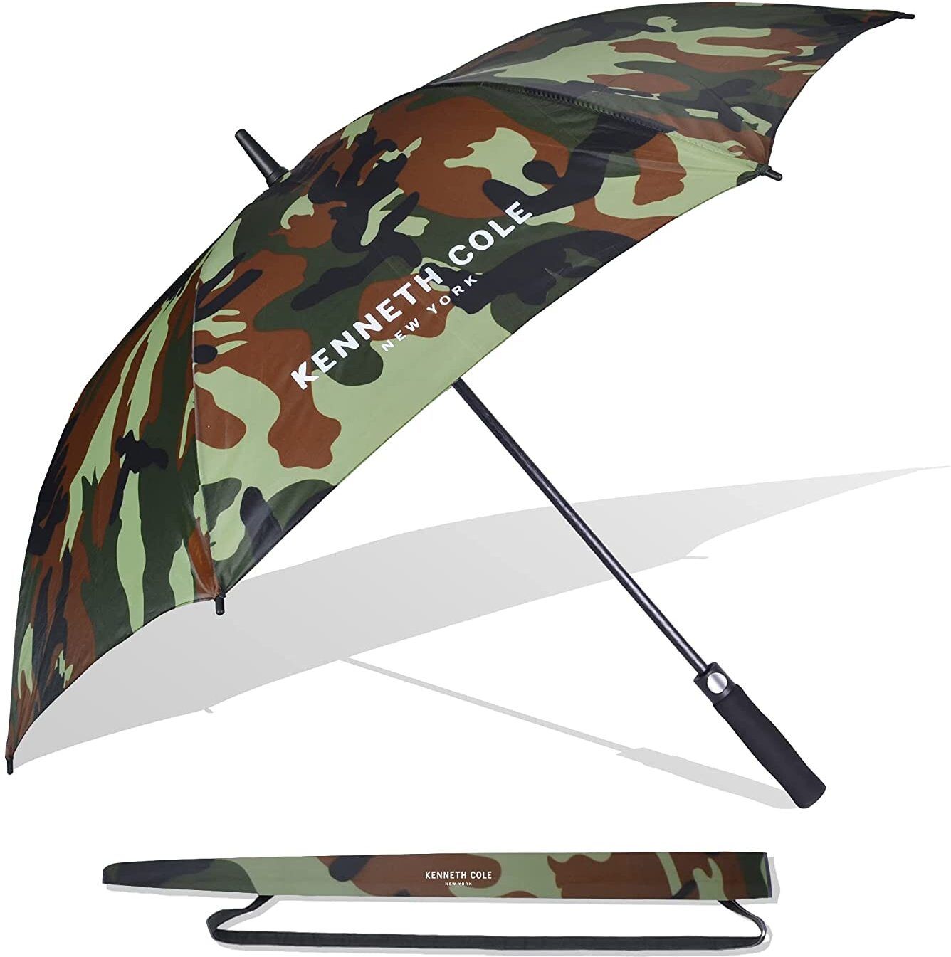 kenneth cole Umbrella 23.5" Men/Women UV Protection Monsoon/Rainy & Sun Umbrella with Travel Sleeve/Cover – Camouflage Umbrella-picture-11